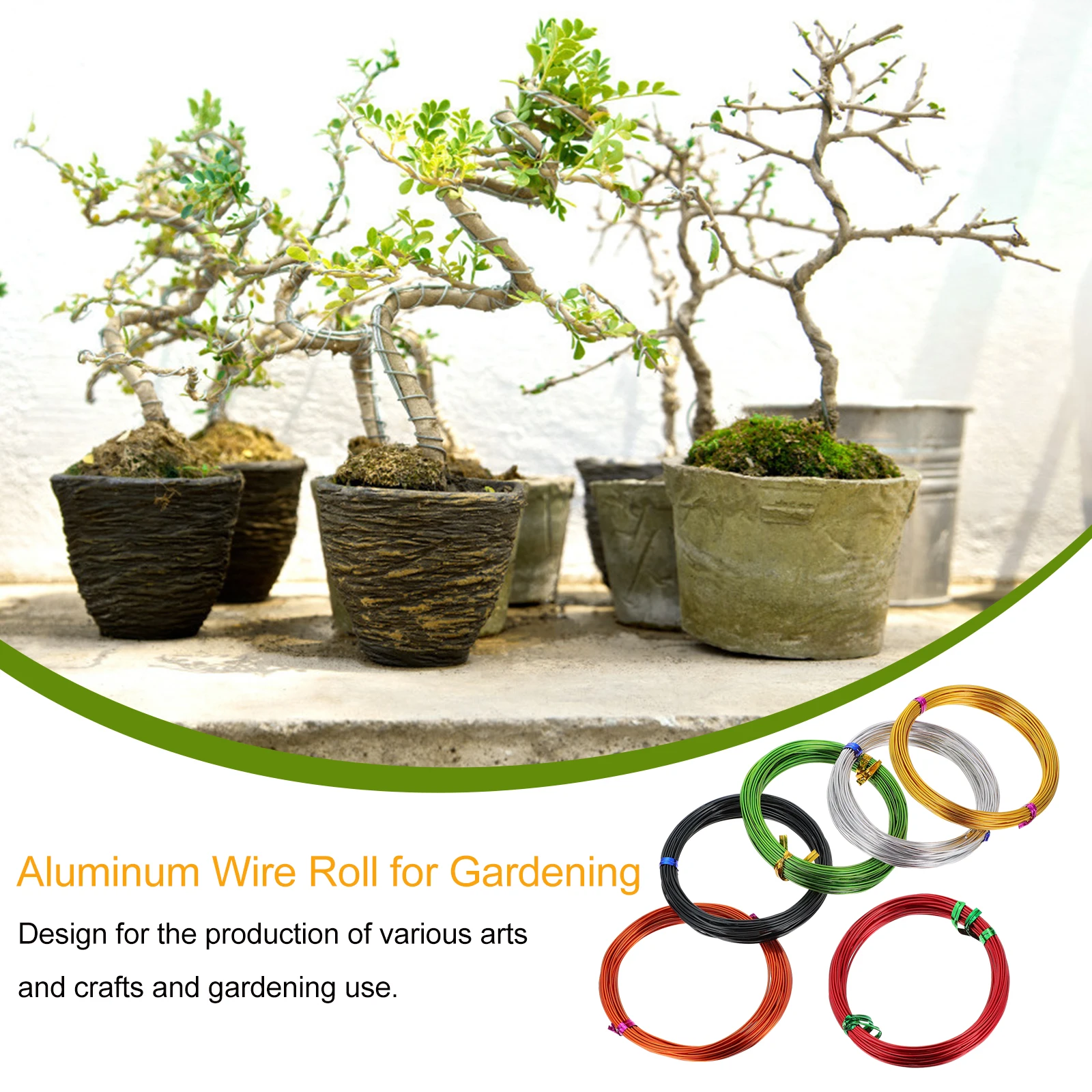 

6 pcs Colorful Aluminum Wires Flexible Corrosion Resistant Craft Diy Supplies For Jewelry Making Beads Chains Handicraft Wires