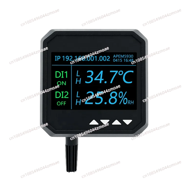 temperature and humidity sensor with lcd display modbus ethernet fridge data loggers