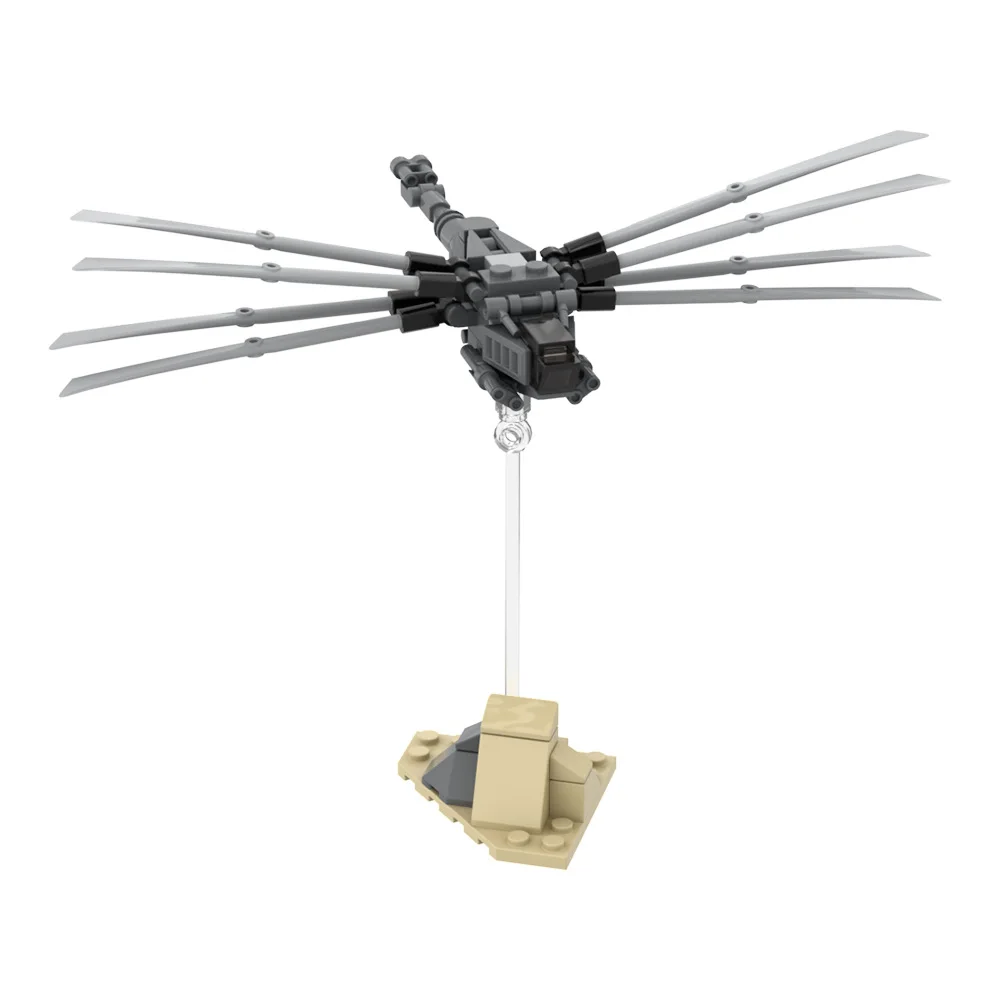 MOC ‌ Desert Wing Ship 75 pièces blocs de construction modèle avion de science-fiction jouet cadeau pour les collectionneurs adultes ‌ ‌ Validation ‌ :