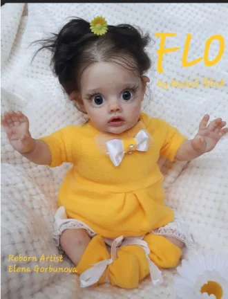 

DLS 16inches Elf FLO Reborn Toddler Gril Baby Doll Hande made Popular Painted Finished