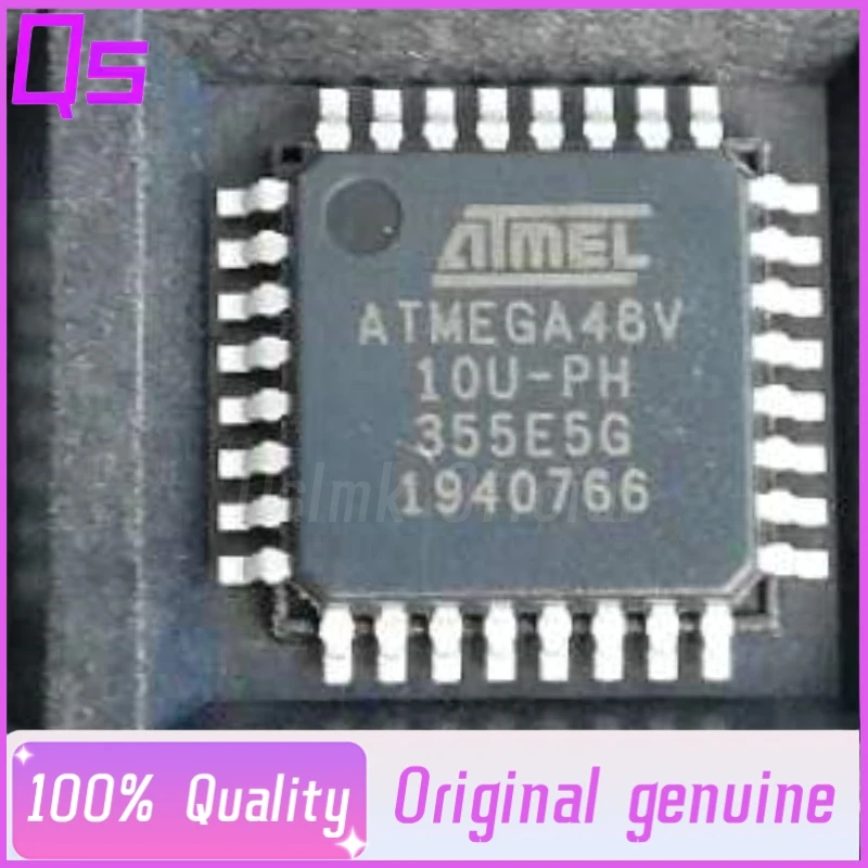 

New Original ATMEGA48V-10AU ATMEGA48V QFP32 8-bit AVR Microcontroller MCU