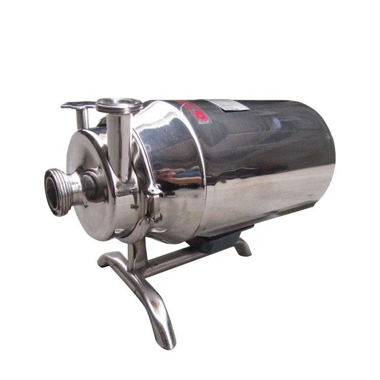 High Quality 316 Self-Priming Water Pump Stand Centrifugal Milk Cryogenic Pump With Efficient Transfer Pump Features