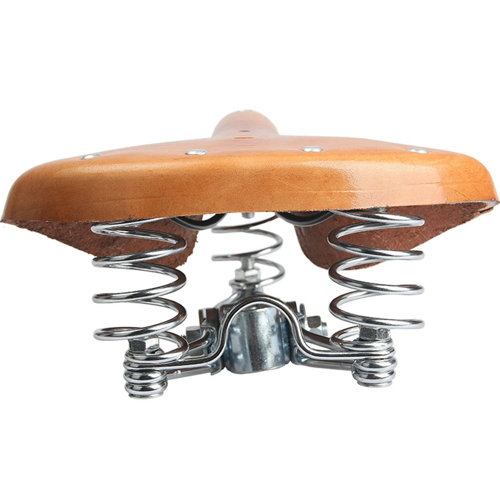 

Retro Saddle Comfortable Bike Seat Riding Cushion Vintage Outdoor Miuntain Racing