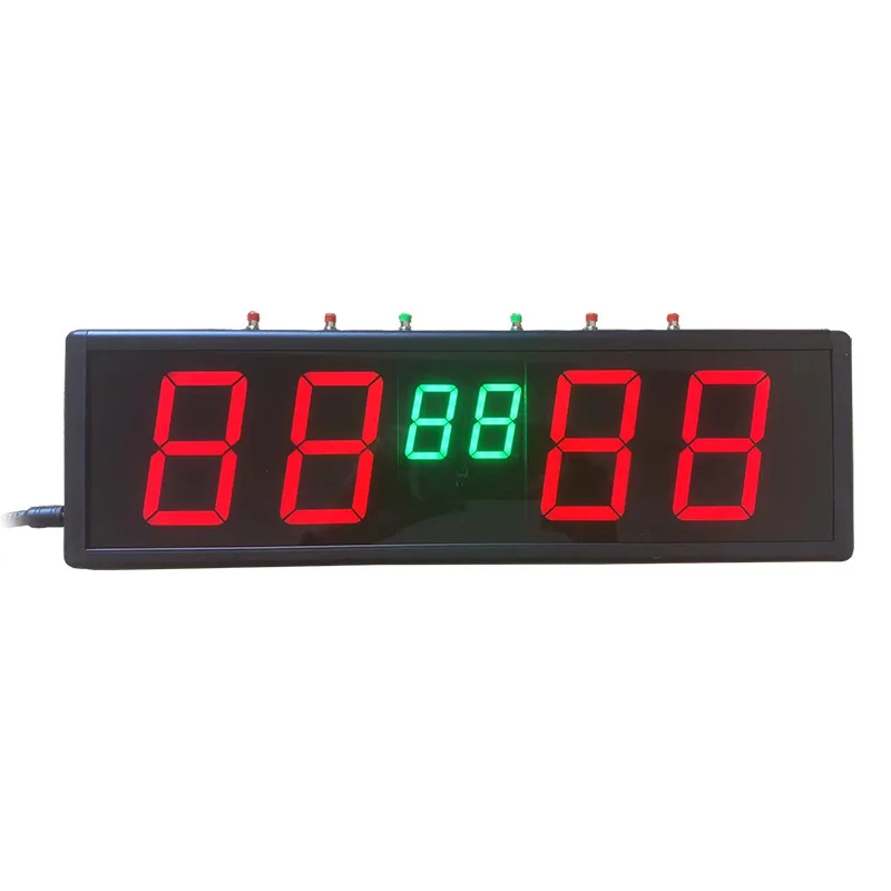 4 Inch 6 Digital Table Game Scoreboard Per fect for Indoor Games LED Portable Volleyball Scoreboard for Sports Events