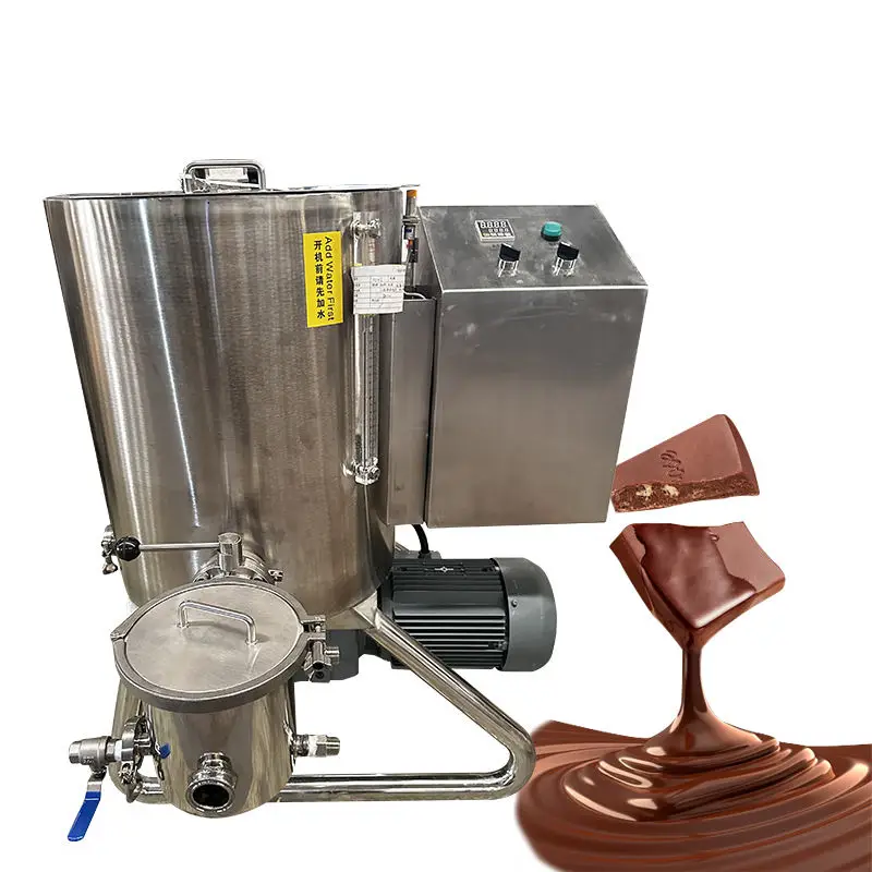 60L Easy Use Paste Ball Milling Machine Chocolate Ball Milling Grinding Machine for Cocoa Processing Plant