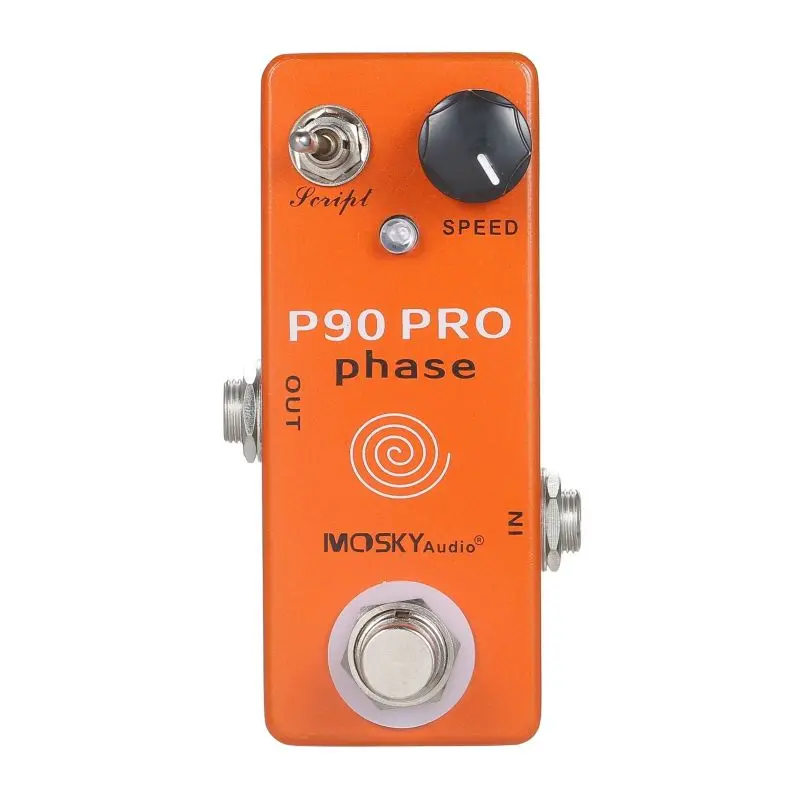 P90 PRO PHASE Phaser Pedal Guitar Effects Single Mini Vintage Phaser Pedal Effect Pedal Guitar Instrument Accessories