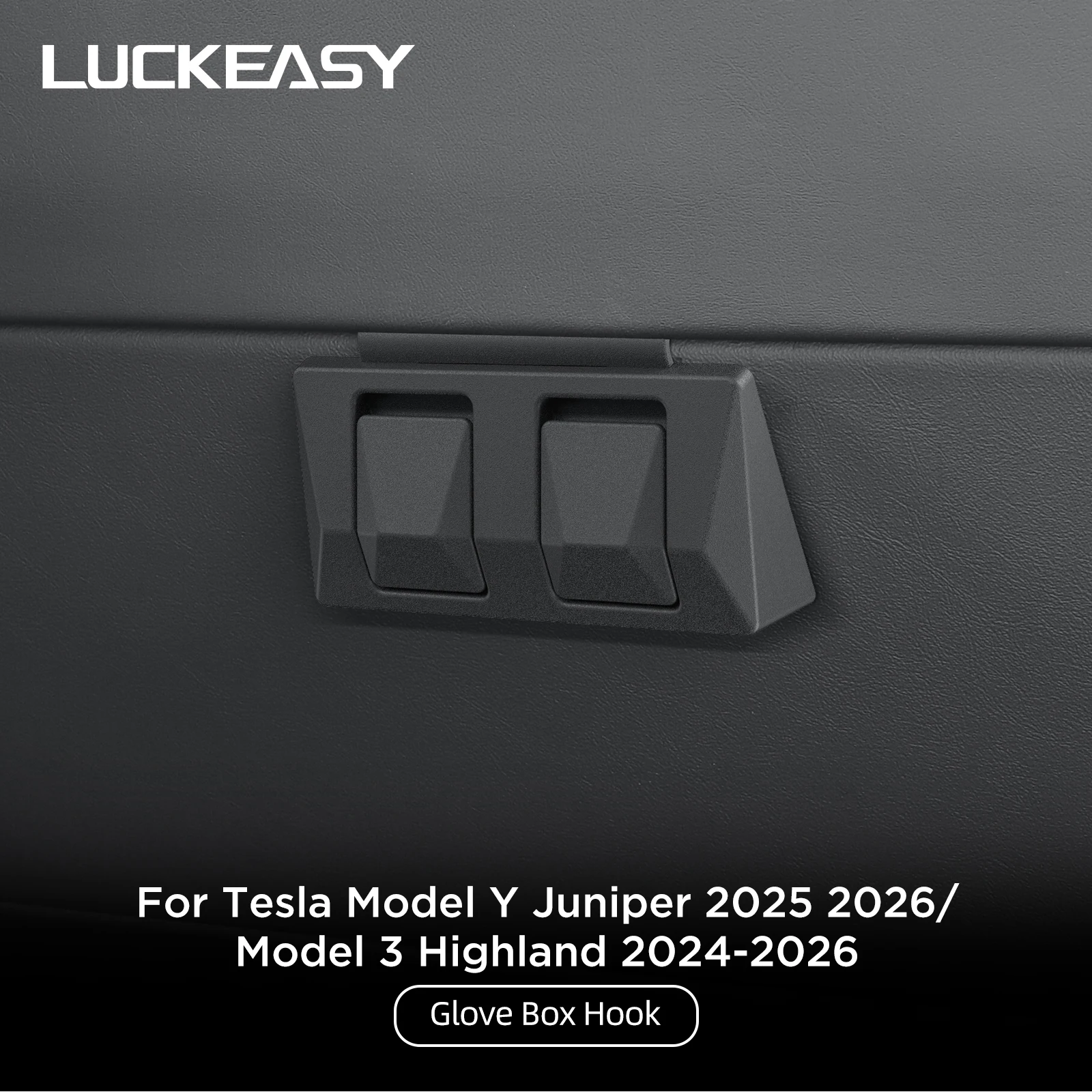 Für Tesla Model Y Juniper 2025/Modell 3 Highland 2025 Auto Handschuhfach Lagerung Haken Innen Modifikation Funktionelles Zubehör