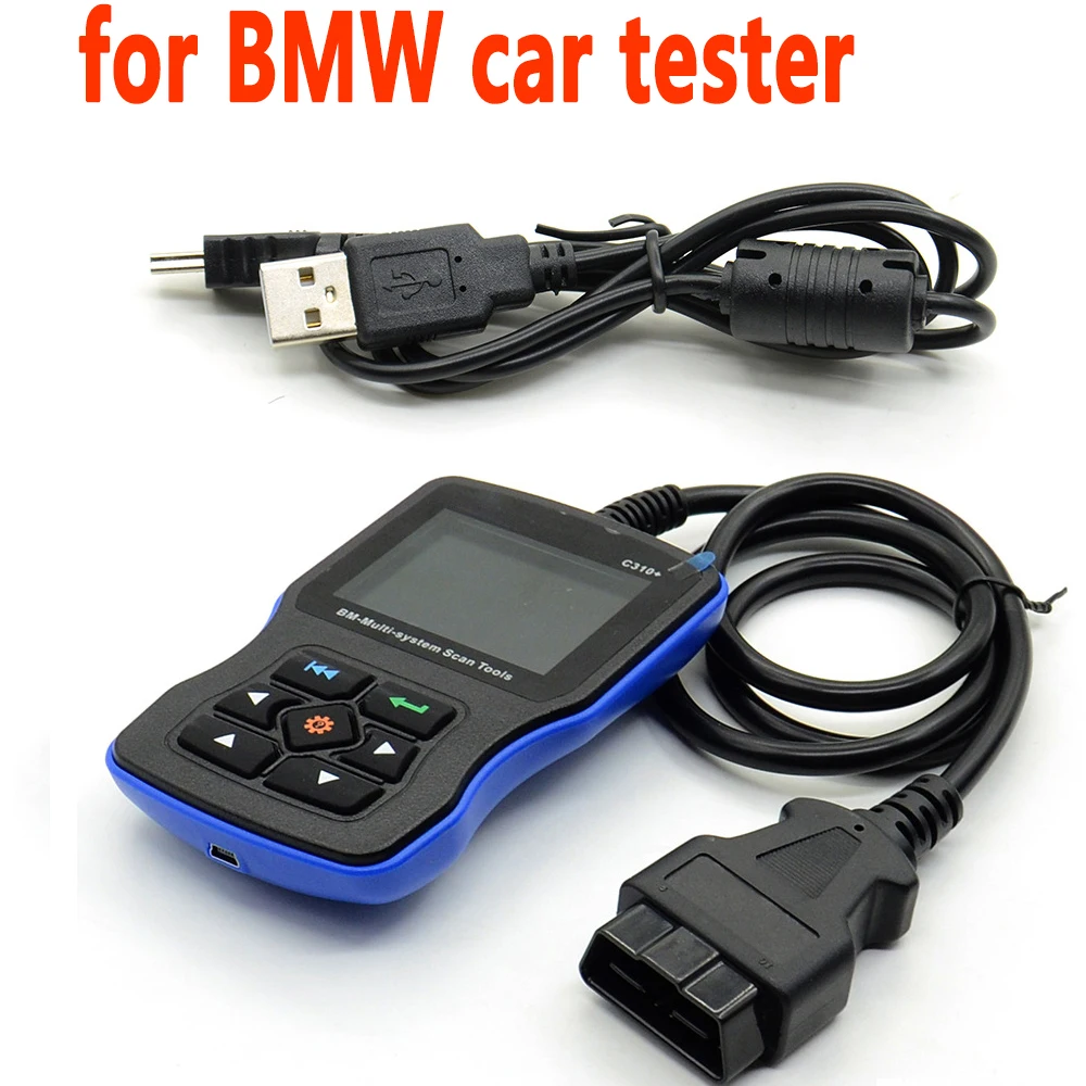 for BMW Car Tester Maintenance C310+ Fault Detection Reset Battery Registration for BMW 1 3 5 7 Oil Light Reset