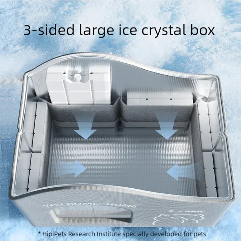 Gatos refrescantes no verão, frescos e refrescantes no verão, casas com ar condicionado, camas para gatos, cães pequenos e médios, camas para cães