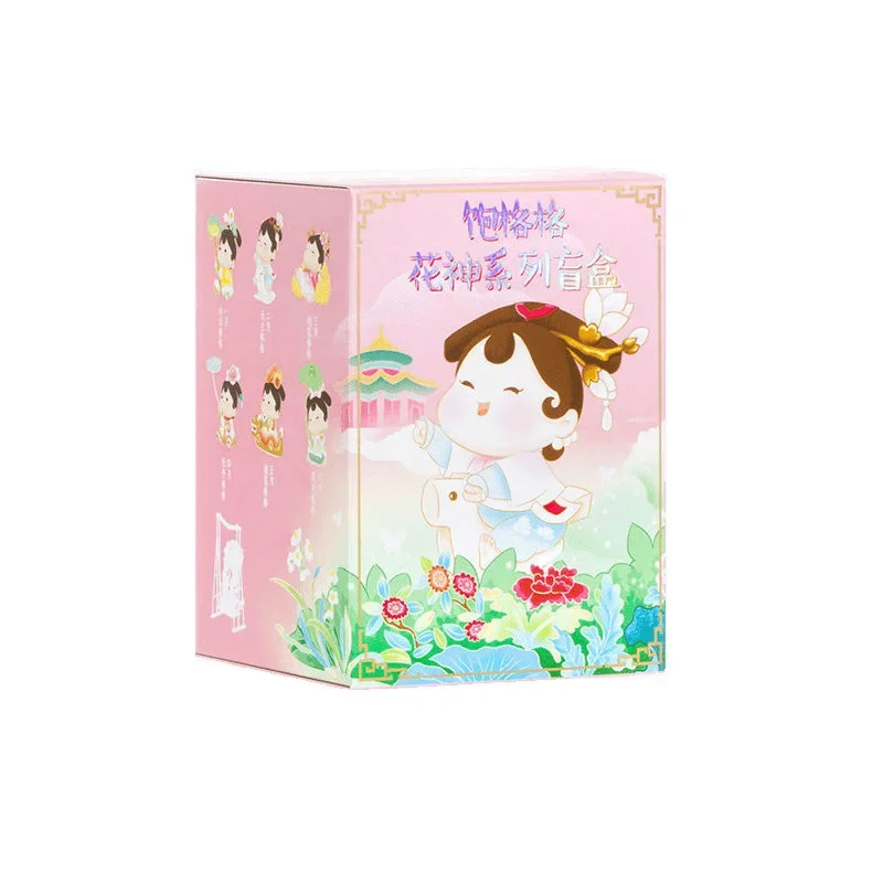 

Forbidden City merchandise full grid flower god blind box girl cute doll ornament girlfriend
