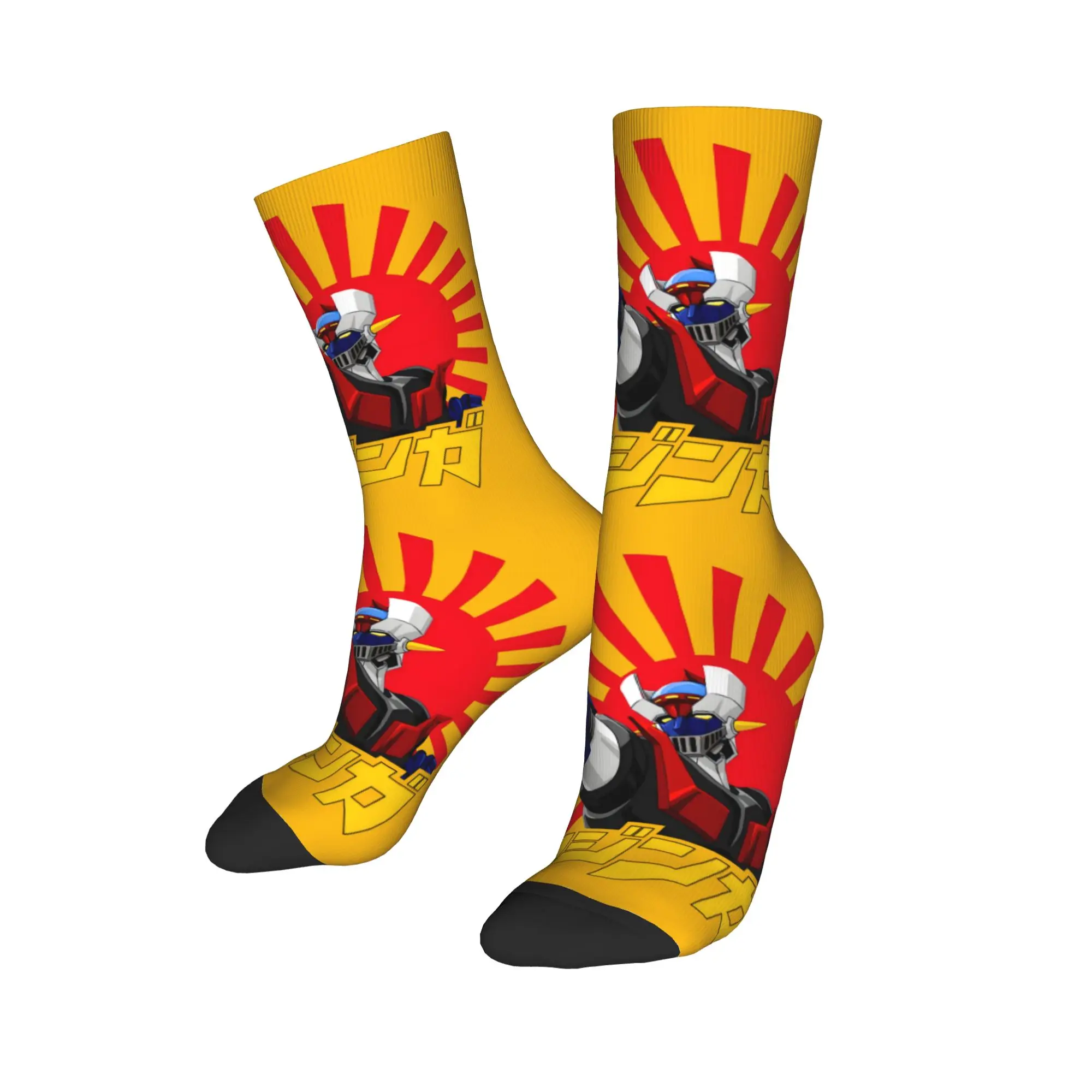 

Крутые носки M-Mazingered Z на заказ, женские и мужские теплые носки с 3D принтом, аниме, фильм, модные баскетбольные спортивные носки с роботом