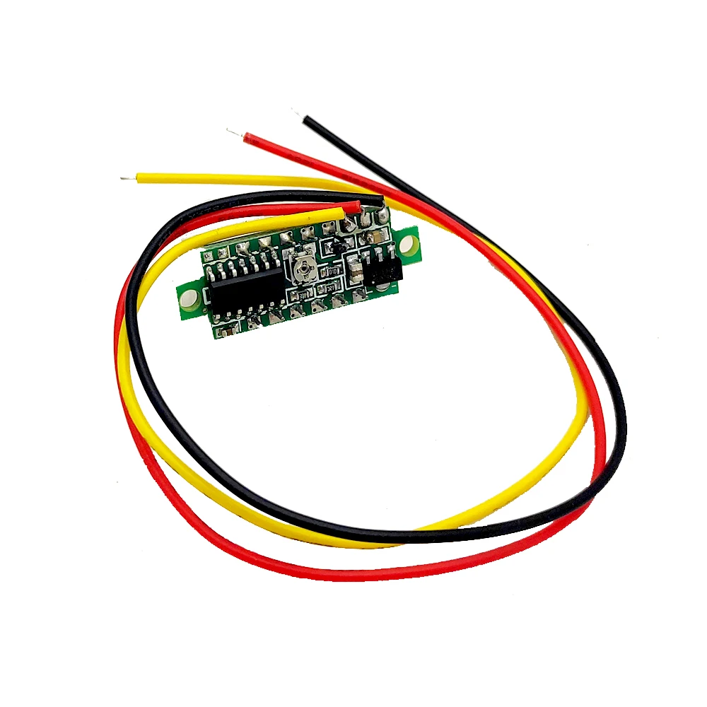 0.36 Inch DC 100V LED Digital Voltmeter Voltage Meter Auto Car Mobile Power Voltage Tester Detector 12V Red Green Blue Yellow