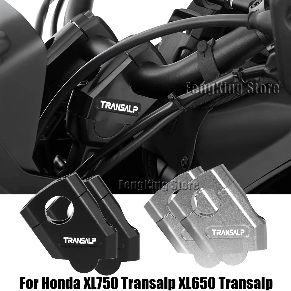 

Motorcycle Handlebar Riser Bar Mount Handle Heightening Clamp Pit Motorbike Accessories For Honda XL750 Transalp