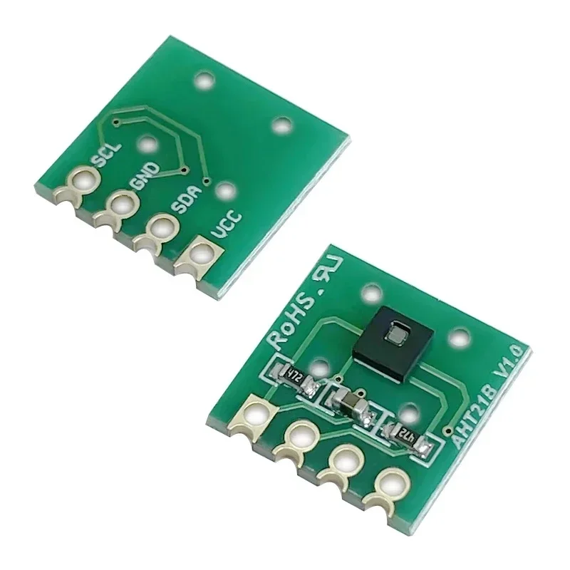 10PCS AHT21 High Precision Digital Temperature and Humidity Sensor  Module I2C Communication Replace SHT20 For arduino