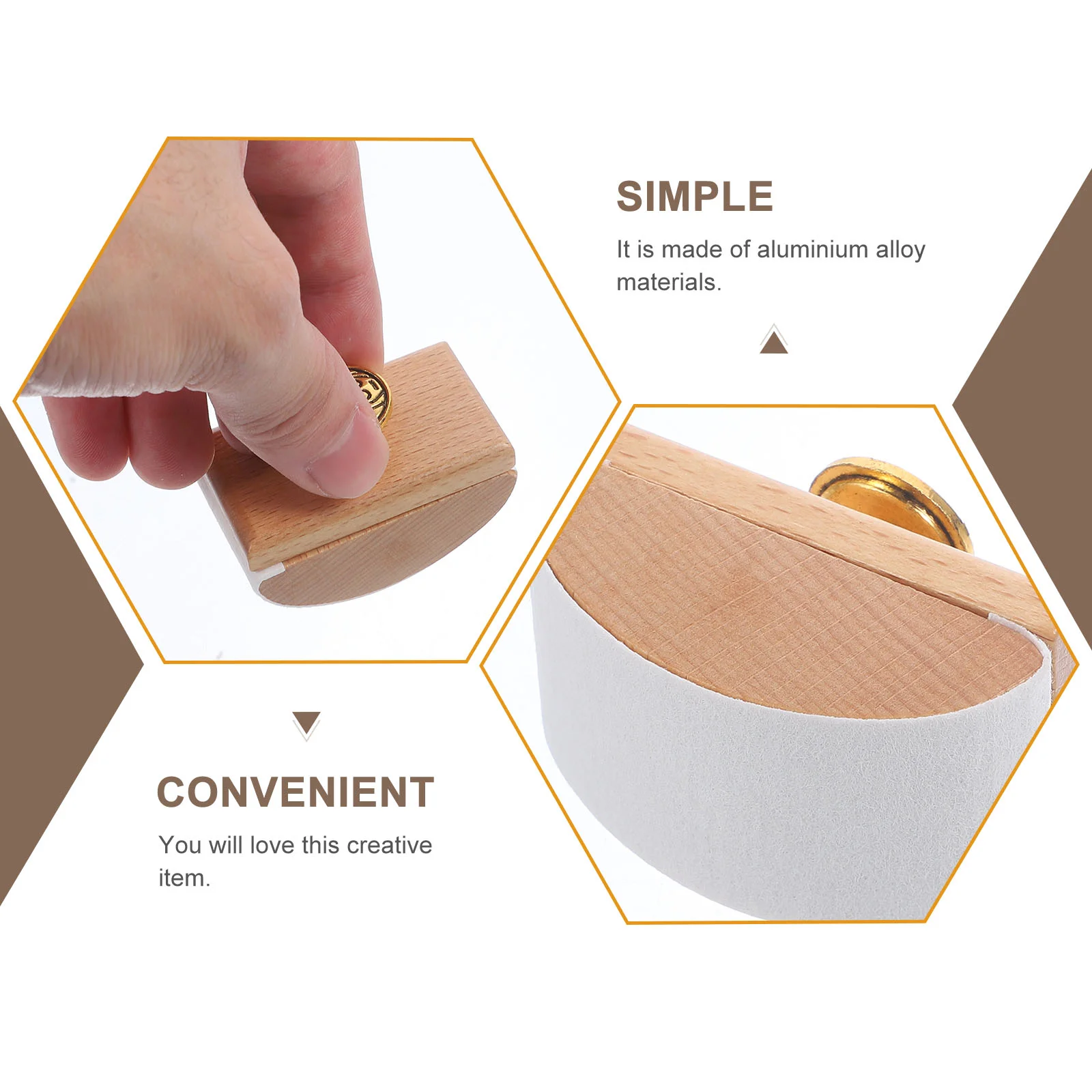 Calligraphy Wood Rocker Blotter Fountain Pen Ink Desk Ink Blotter Ink Quick-Drying Tool Vintage Style Writing Accessories