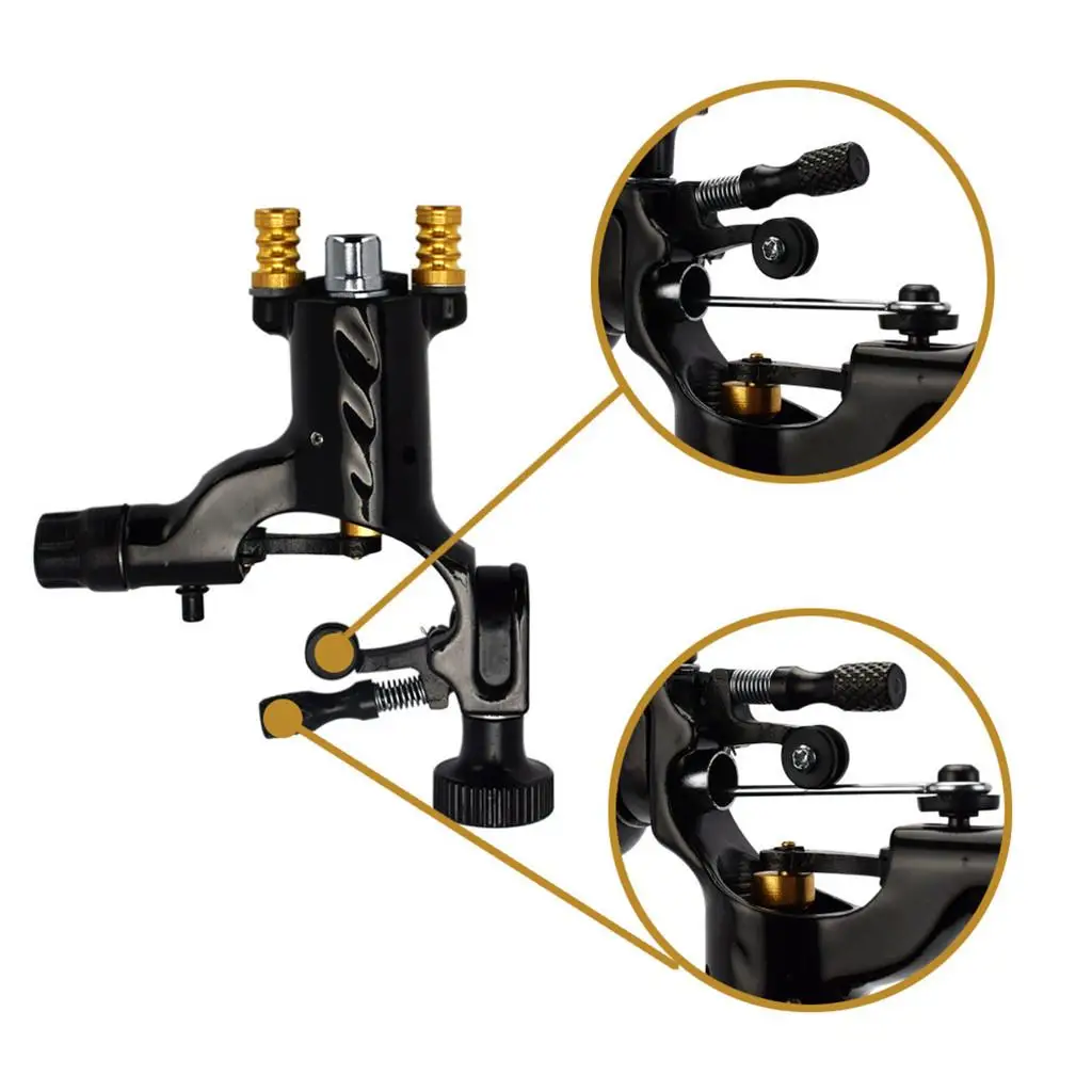 Silent Dragonfly Rotary Motor Tattoo Machine Body Art Shader Liner Tattoo Equipment for Studio Use