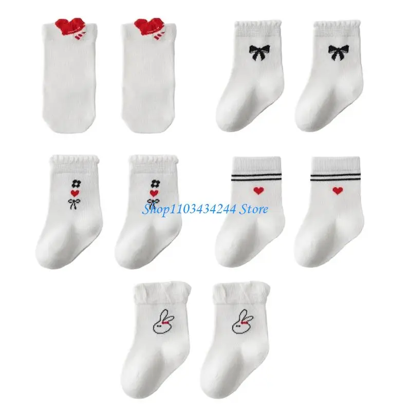 

Мягкие носки до щиколотки для младенцев, свободные бесшовные носки среднего размера, удобная ткань, незаменимая вещь для детей