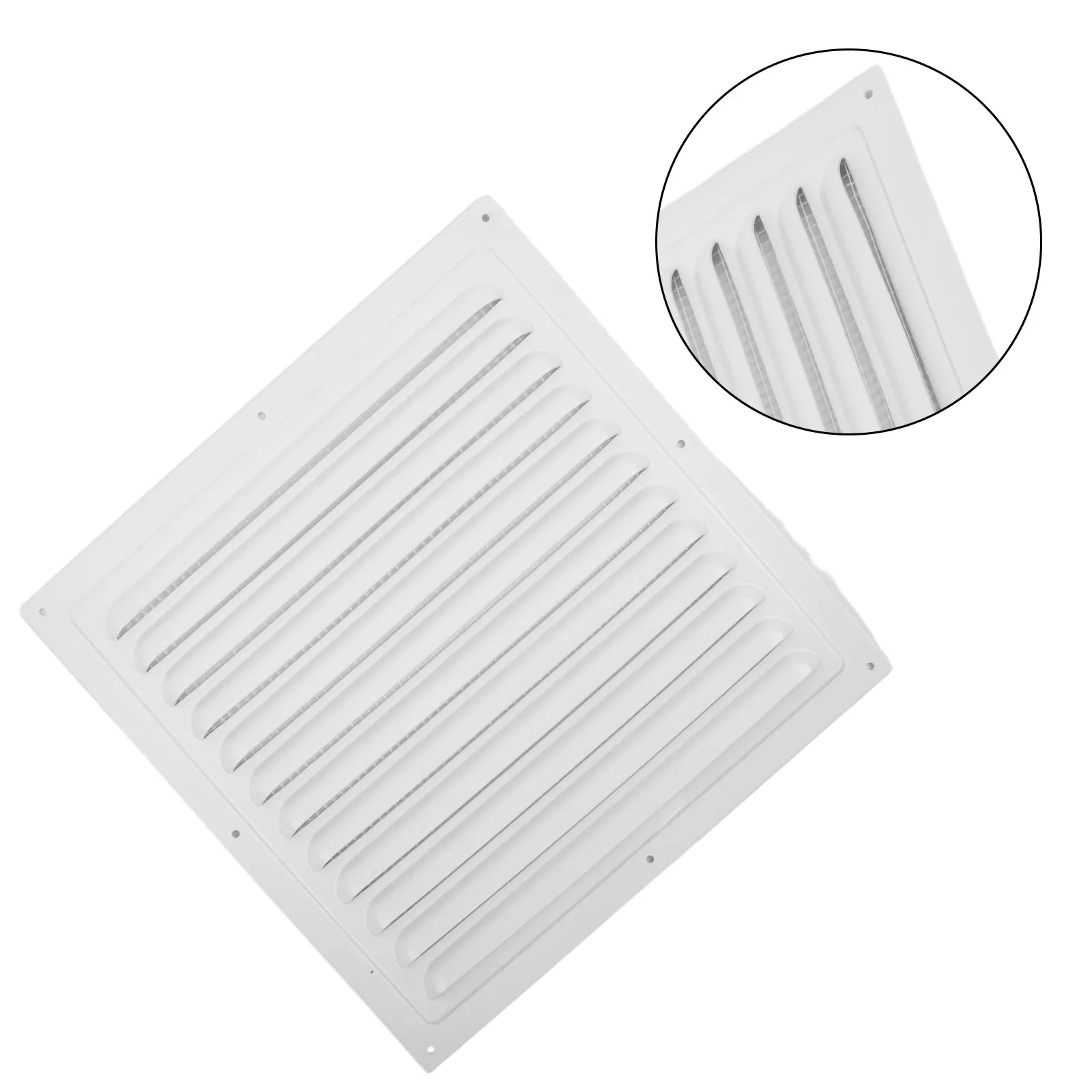 Novo prático material de alta qualidade ventilação ar jardim melhoria da casa 1 pçs alumínio conveniente fácil de usar