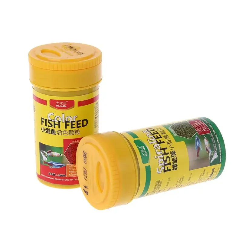 سبيرولينا الغذاء الأسماك الاستوائية التغذية لحوض السمك خزان الأسماك اللون تعزيز الغذاء D0AC