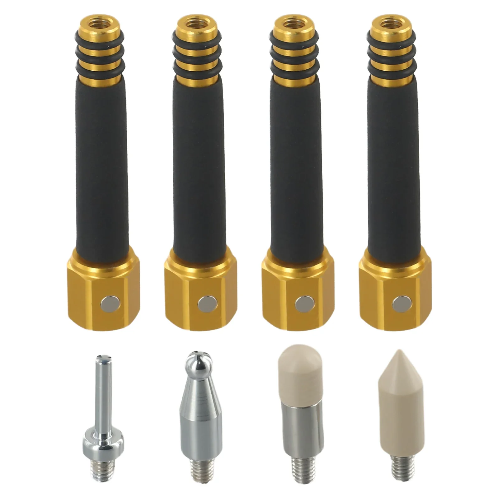 Ferramenta de reparo do corpo do carro Dent, Tapper Pen removível, Anti-Slip, Traceless, Automóvel Body Dent remoção, 4pcs