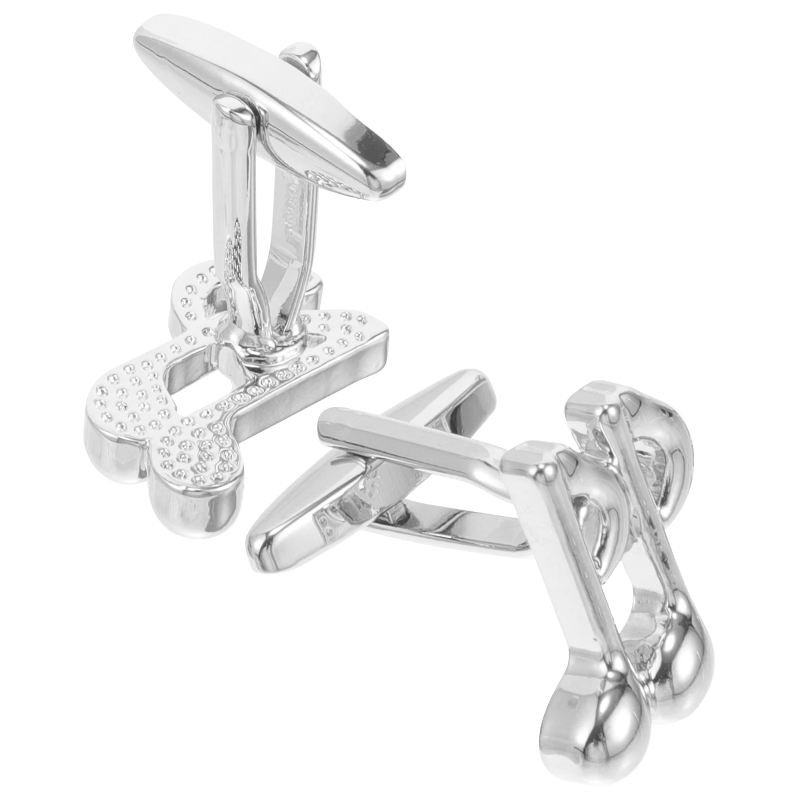 

1 Pair Musical Note Creative Shirt Sleeve Buttons Sleeve Decoration for Men