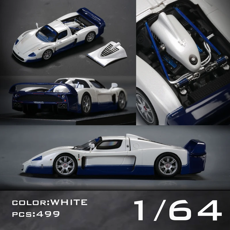 YM MODEL 1:64 Maserati MC12 Stradale Open cover limited edition  model resin