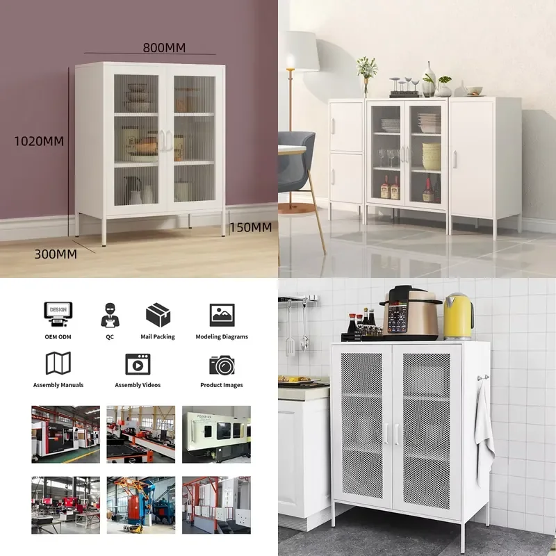 for Customizable Space Saving Sideboard Cabinet  Living Room Hotel Apartment Gym Use Wholesale