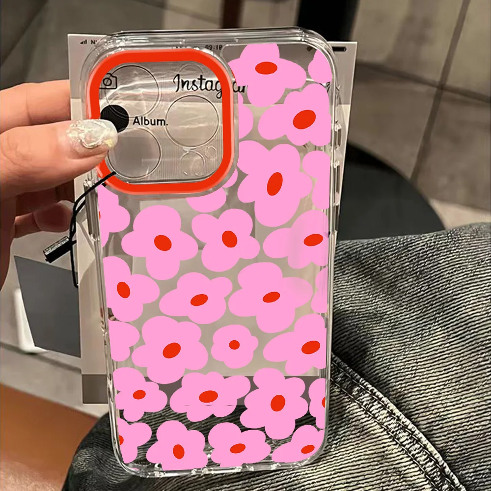 Pink Flowers Phone …