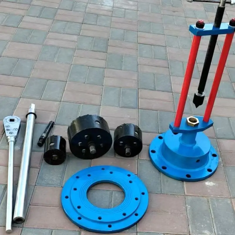 

Pipeline manual non-stop water pressure opening machine tap water drilling machine various materials