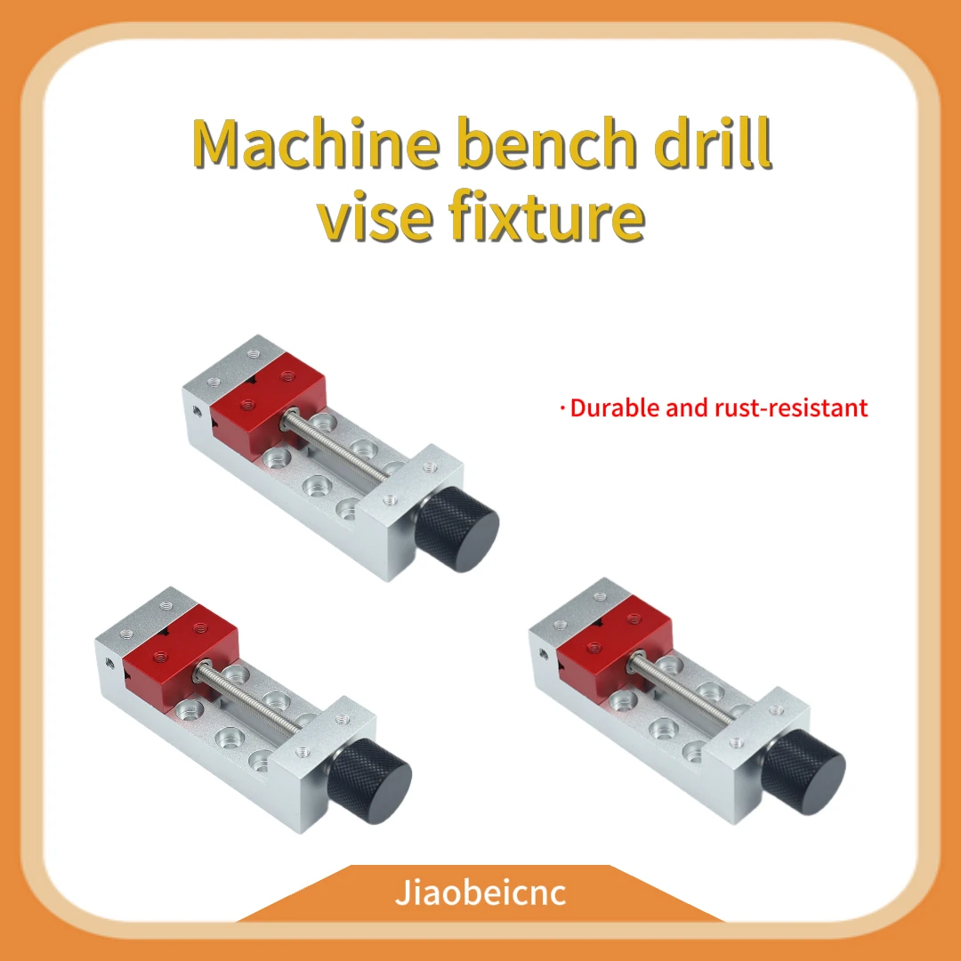 

CNC engraving machine parallel-jaw vice aluminium alloy flat tongs vice milling Machine bench drill vise fixture tool Precison