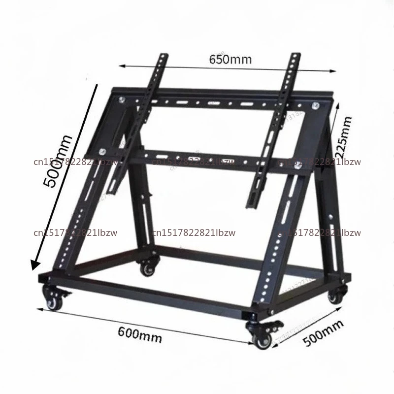 Conference Room Rostrum General Low TV Mobile Bracket Vertical Floor 90 Degrees Tilt
