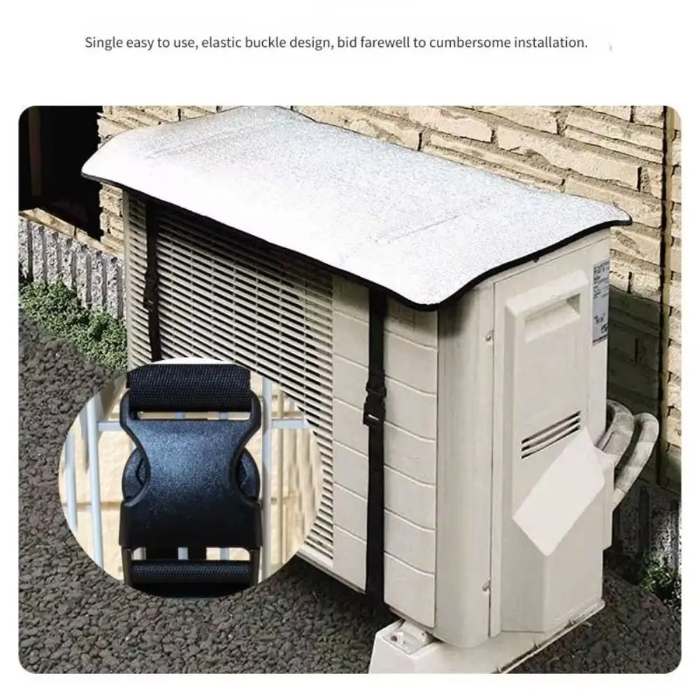 New Waterproof Air Conditioner Cover Dustproof Anti-Snow Air Conditioner Protective Sunscreen Sun Rainproof Cover Outdoor