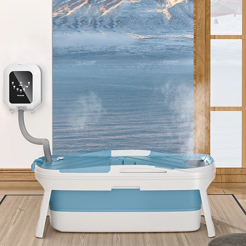 Folding Bathtub Thick Freestanding Senior Retractable Bathtub Automatic Comfortable Banheira Adulta Portable Bathtub CC50YP