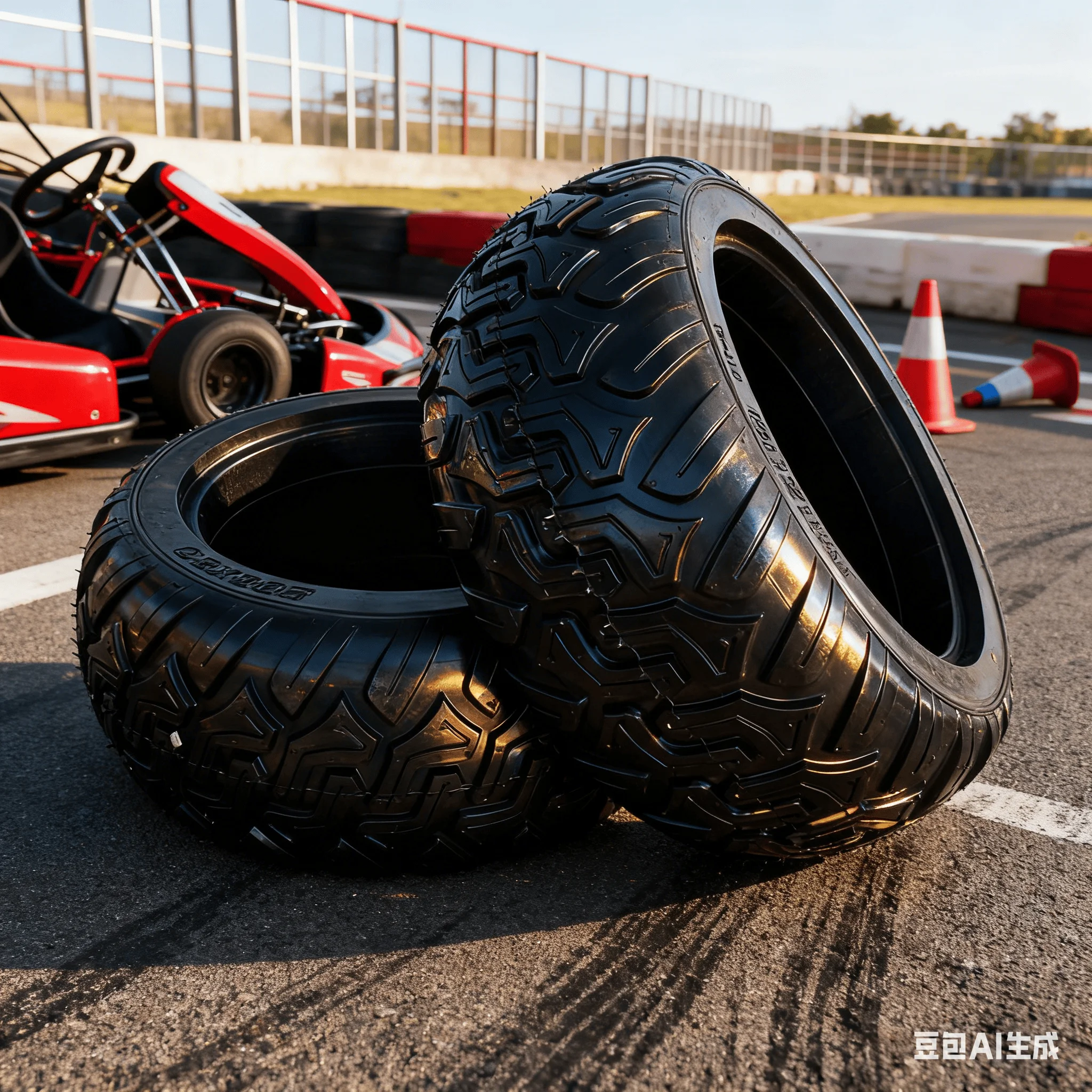 

8-inch Go-kart Solid Tire 200x90 Rubber Explosion-proof Run-flat Tubeless Tire For Balance Bike Tyre Replace Accessories