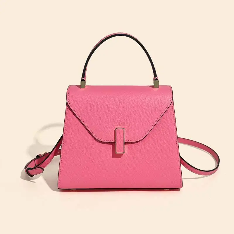 Bolso de Mano de Cuero Valery , Nuevo y Moderno de Hong Kong, Elegante y Versátil, de Alta Gama, para Mujer, de Hombro o...