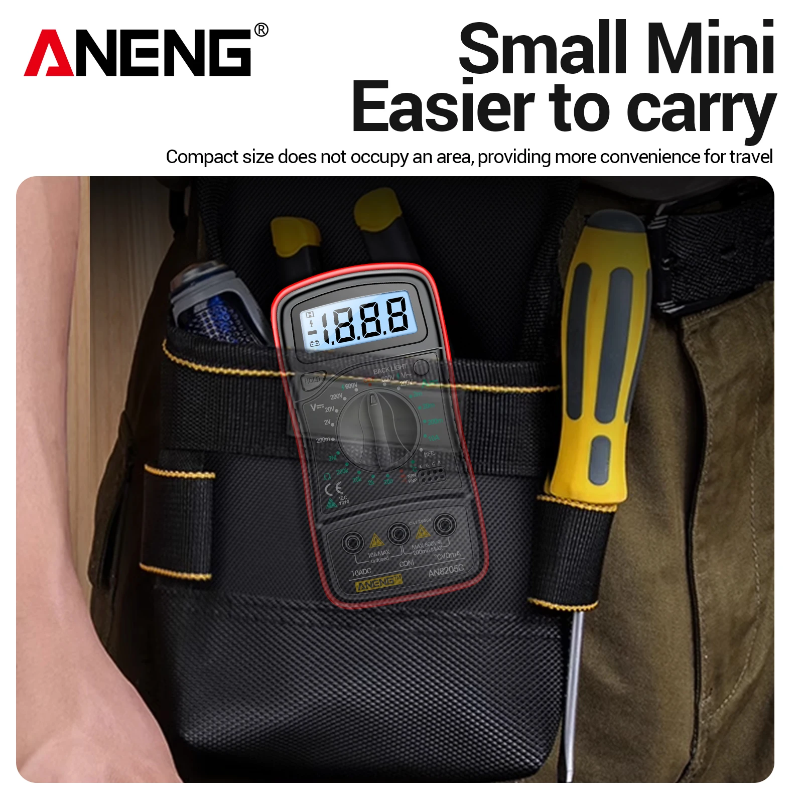 ANENG AN8205C Przenośny Multim – Diy With Electronics recenzja i cena