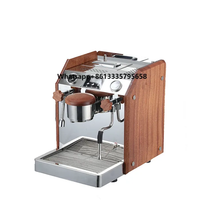 

Home Barista Espresso Machine with Built-in Tank | E61 Brew Group & Steam Wand