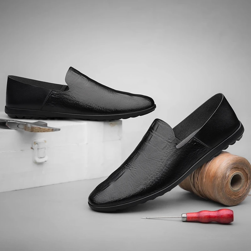 Comfort Stitch Loafers | Contoured Insole & Airflow Channels | Leisure Walking Slip-Ons