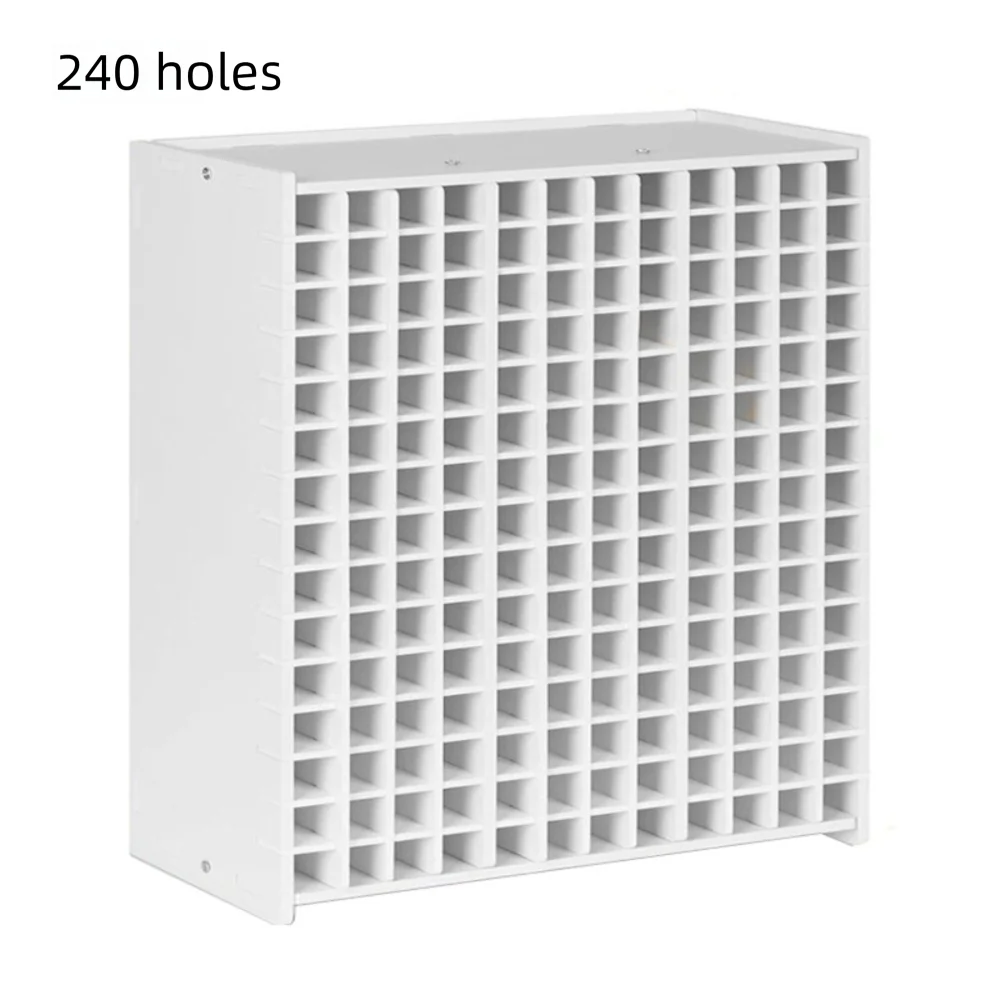 Nieuwe PVC Art Marker Rack 72/120/180/240 Grids Grote Capaciteit Marker Pen Houder Multi slots Mark Pen Opbergdoos Art Gereedschap - afbeelding 1