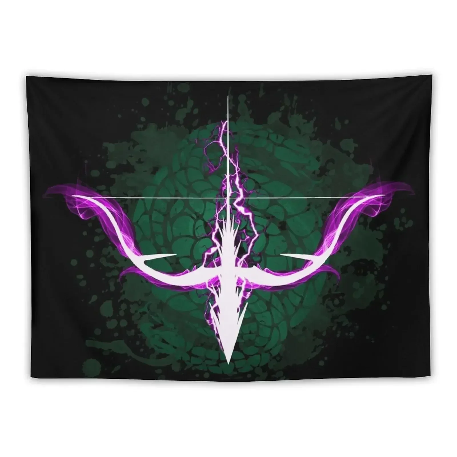 

Void Bow - Gambit Tapestry Custom Wall Deco Mushroom Things To Decorate The Room Tapestry