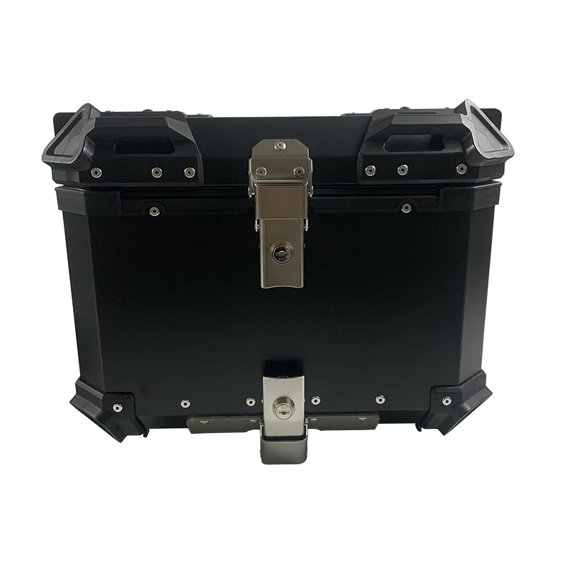 High quality durable rear luggage case motorcycle aluminum alloy tail box