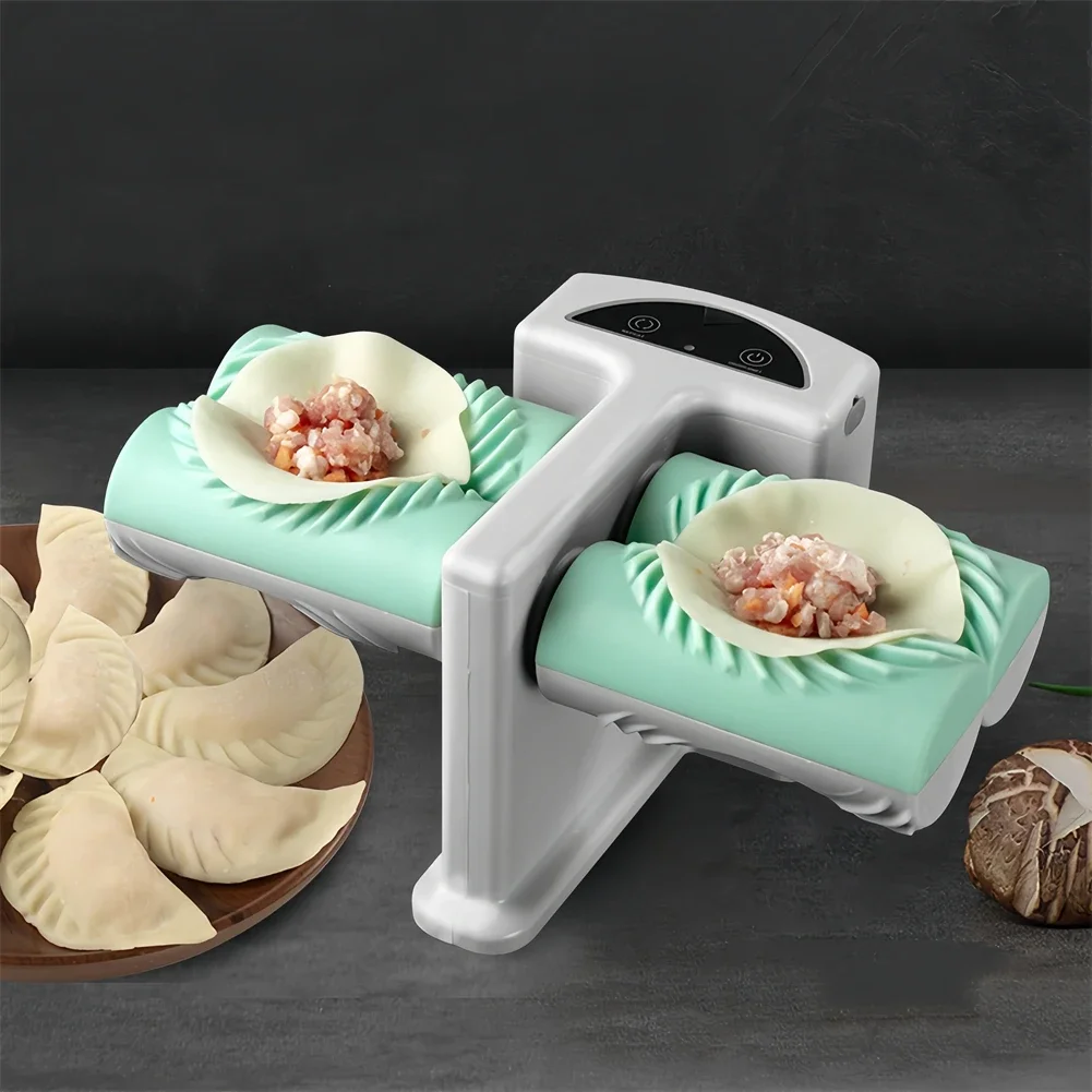 New Automatic Dumpling Maker Machine Household Press DoubleHead Wrapper Dumpling Pastry Making Tools Versatile Kitchen Tools