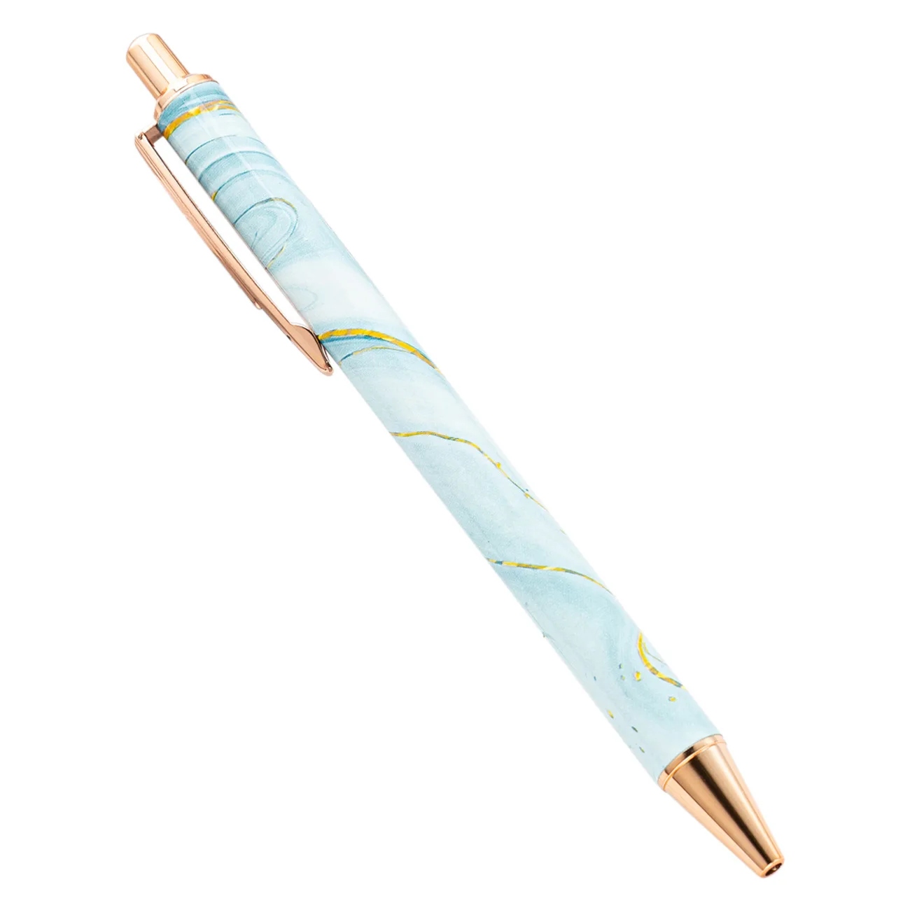 

Шариковая ручка, 30 шт., простая ручка-пресс, креативная студенческая милая металлическая ручка для письма