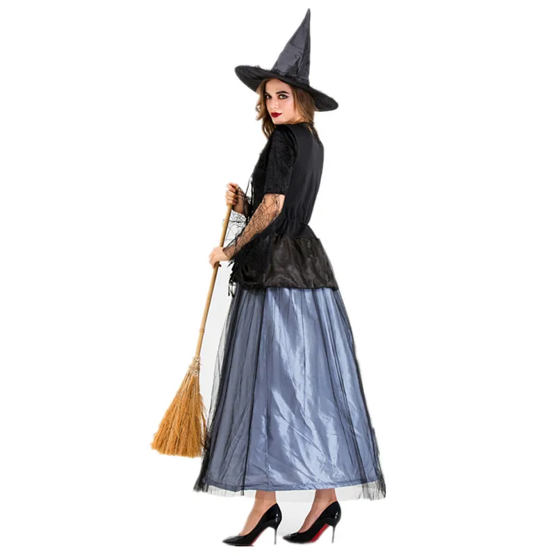 Novo loween cosplay traje de bruxa adulto role-plang desempenho roupas ds traje de palco tradicional chinês étnico feminino...