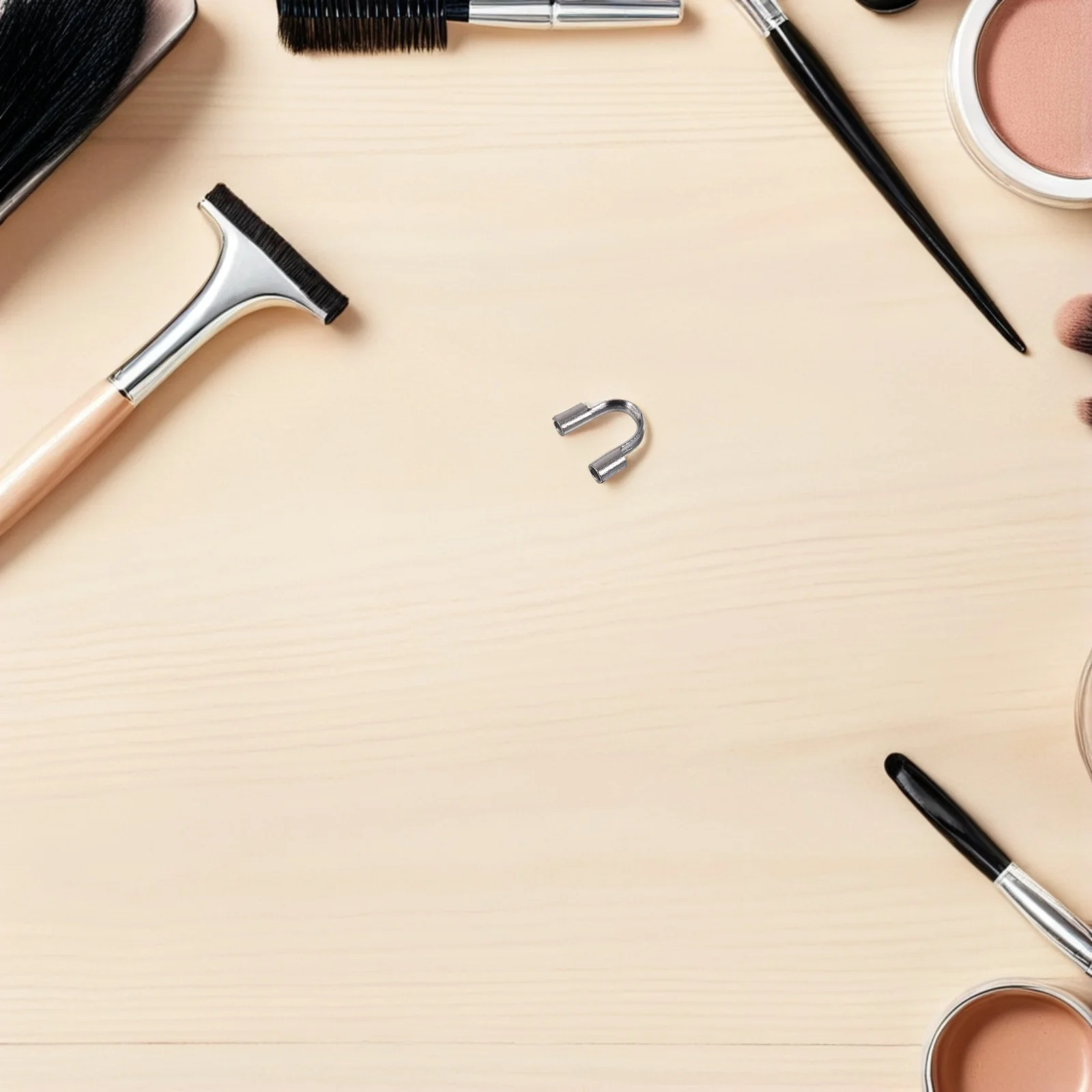 

100 шт. заглушек для проволоки из нержавеющей стали, U-образные защитные колпачки для изготовления ювелирных изделий, браслетов и ожерелий своими руками