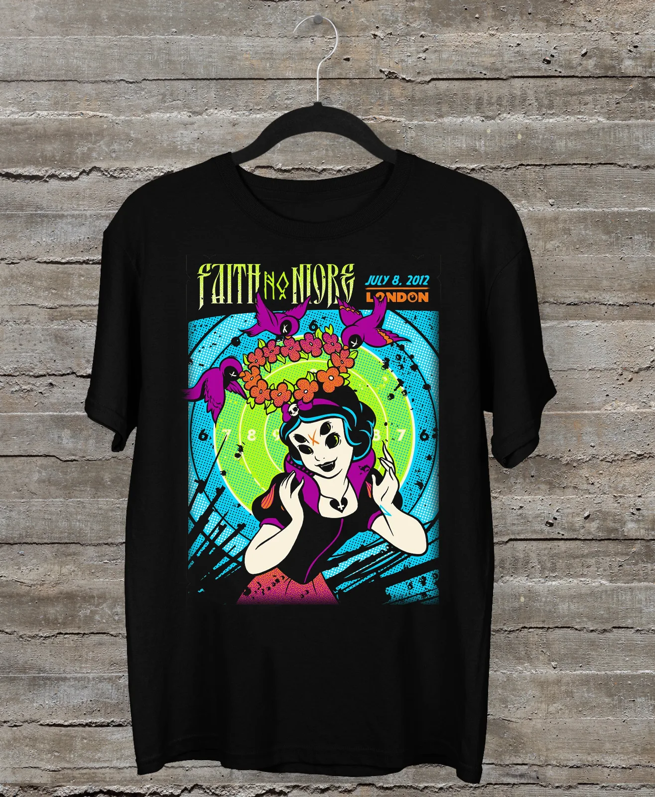 Faith No More London 2022 Band Gift For Fan Black S-2345XL Unisex T-Shirt TMB236