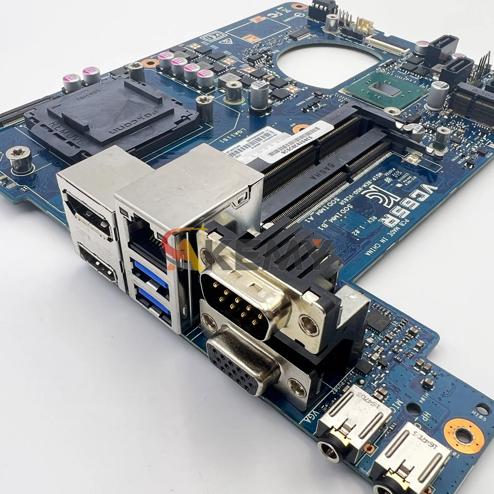 Placa base para ordenador portátil VC65 para placa base para portátil ASUS VivoMini VC65 Este artículo está en stock 100% pruebas OK envío rápido Alta calidad