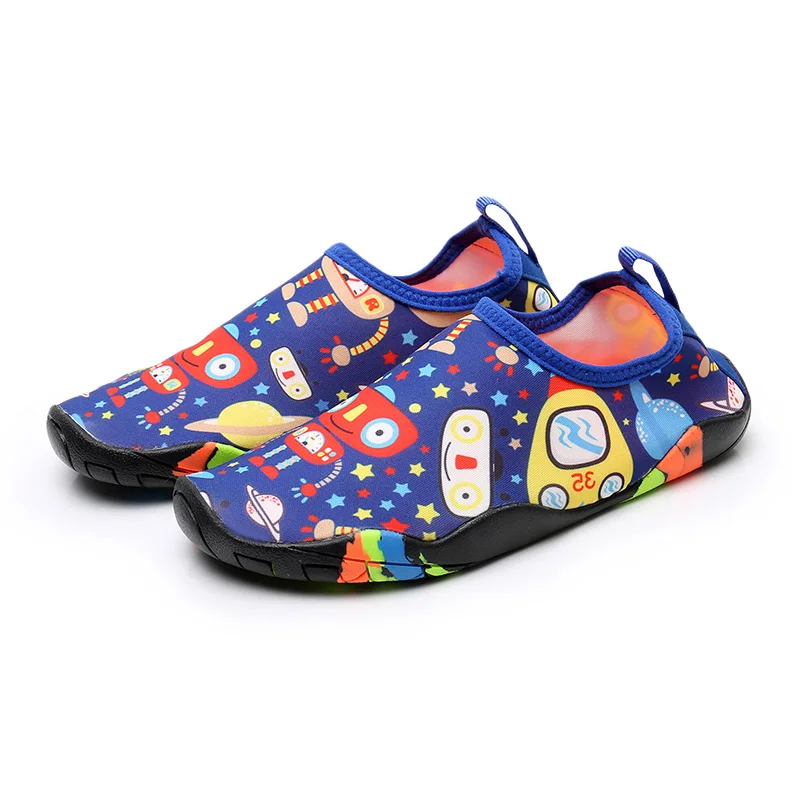 Children Aqua Shoes Breathable Quick Dry Non-slip Water Shoes Outdoor Sport Beach Barefoot Walking Shoes for Boys and Girls