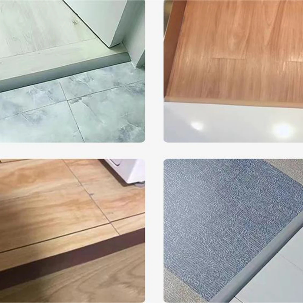 Cubierta de suelo laminado de desviación de medición Manual ligera, tira de transición de suelo, cubierta de suelo laminado