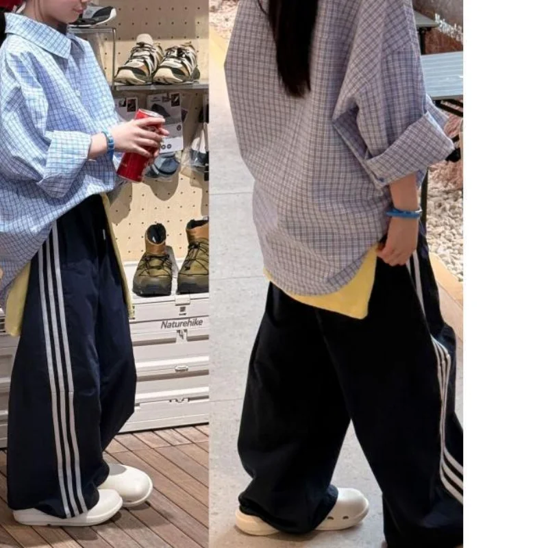 

Детская рубашка-куртка с защитой от солнца, дышащая, свободного кроя, с мелким клетчатым узором, для детей, весенняя мода, для активного отдыха, с УФ-защитой